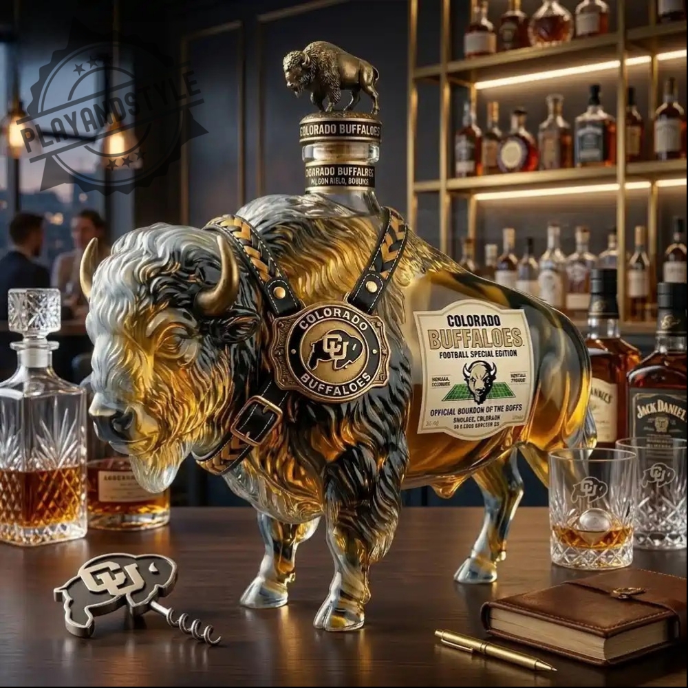 Colorado Buffaloes Bourbon Limited Edition Whiskey Bottle 1 Colorado Buffaloes Bourbon Limited Edition Whiskey Bottle