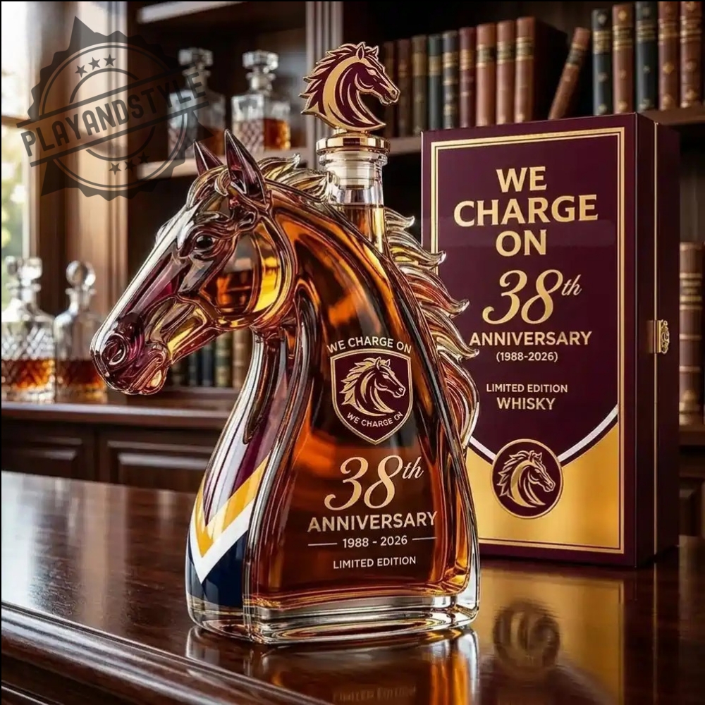 New Brisbane Broncos 38Th Anniversary Whiskey Bottle 1 NEW Brisbane Broncos 38th Anniversary Whiskey Bottle